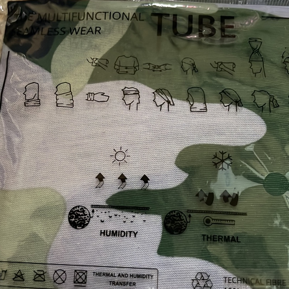 Multifunctional Tube Buff/Gaiter - Picture 9 of 10